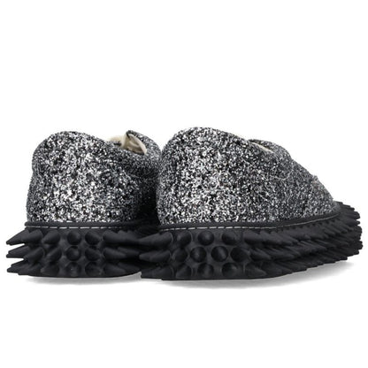 doublet Glitter Spike Sneakers Silver Size 27H