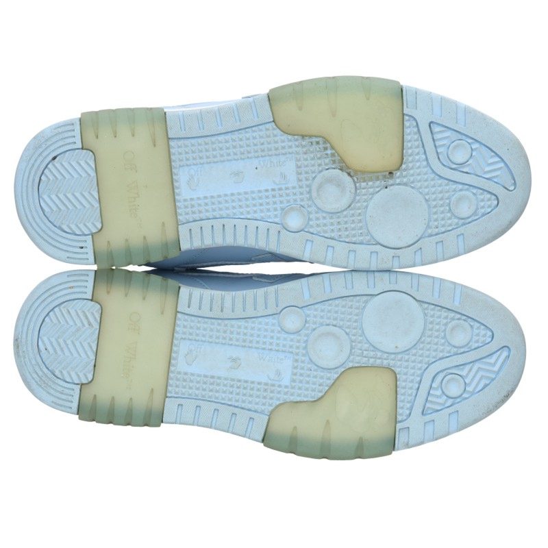 OFF-WHITE Out Of Office Sneakers Blue/White Size EU 43