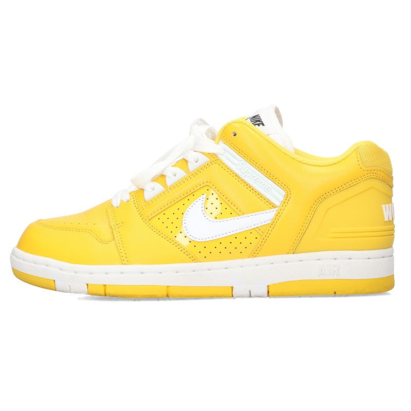 Supreme x Nike SB Air Force 2 Maize Sneakers Size 27cm