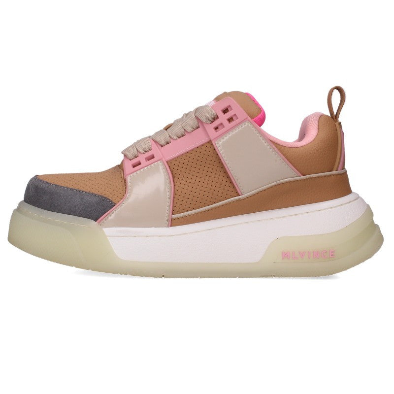 MLVINCE Raptor Low Brown/Pink Sneakers Size 27cm
