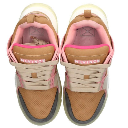 MLVINCE Raptor Low Brown/Pink Sneakers Size 27cm