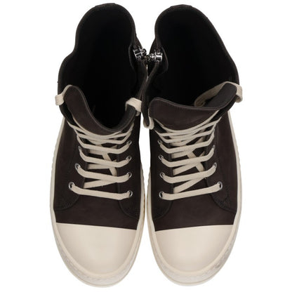 Rick Owens Ramones Leather High-Top Sneakers Size EU 41