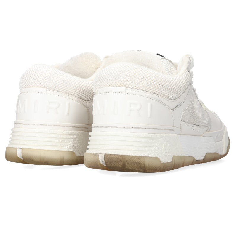 AMIRI MA-1 Heel Logo Lace-Up Sneakers White Size 29cm