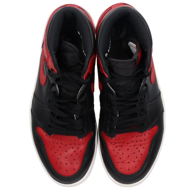 NIKE Air Jordan 1 Retro High OG Banned Sneakers Size 26cm