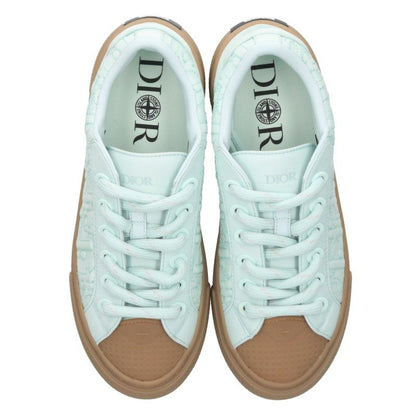 DIOR B33 Oblique Pattern Low-Top Green Brown Size EU 42