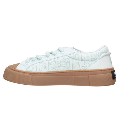 DIOR B33 Oblique Pattern Low-Top Green Brown Size EU 42