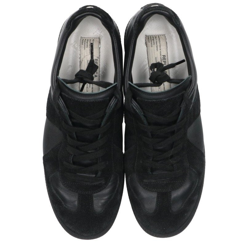 Maison Margiela Replica German Sneakers Black Size EU 41