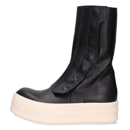 Rick Owens 26SS MOTO TURBOGEO Hi-Top Black White Sneakers Size EU 42