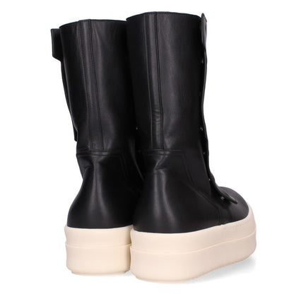 Rick Owens 26SS MOTO TURBOGEO Hi-Top Black White Sneakers Size EU 42