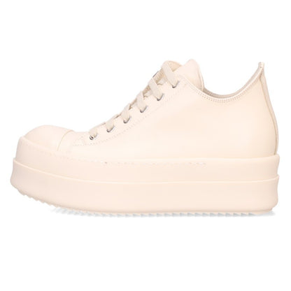 Rick Owens MEGABUMPER SNEAKERS LOW Leather White Size EU 39