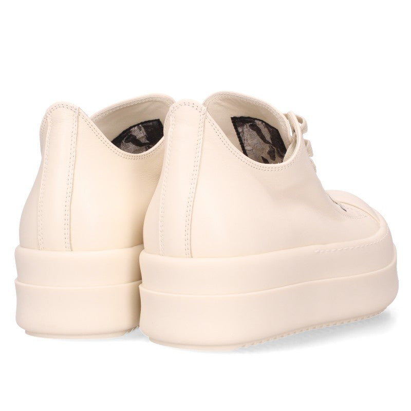 Rick Owens MEGABUMPER SNEAKERS LOW Leather White Size EU 39
