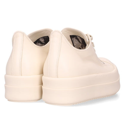 Rick Owens MEGABUMPER SNEAKERS LOW Leather White Size EU 39