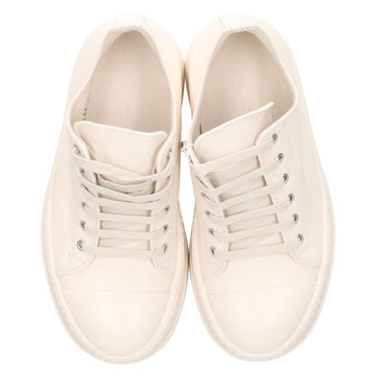 Rick Owens MEGABUMPER SNEAKERS LOW Leather White Size EU 39