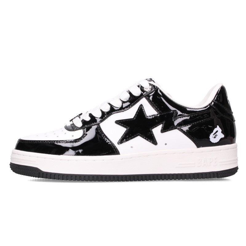 A BATHING APE BAPE STA Patent Leather Sneakers Size 26.5cm