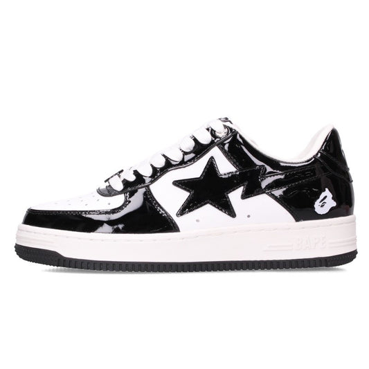 A BATHING APE BAPE STA Patent Leather Sneakers Size 26.5cm