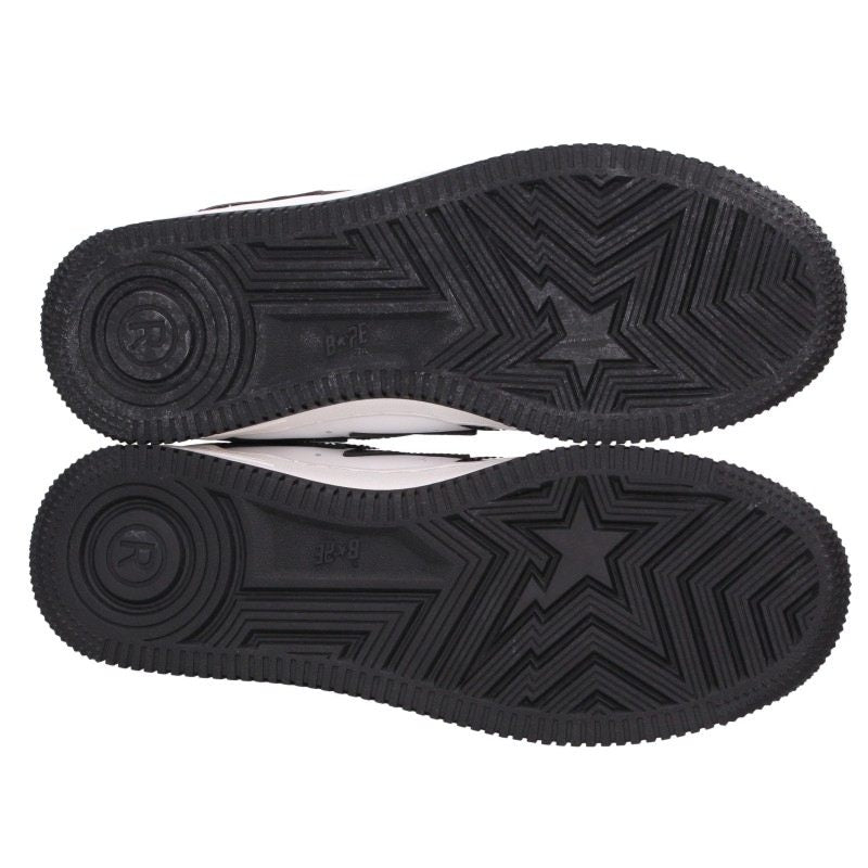 A BATHING APE BAPE STA Patent Leather Sneakers Size 26.5cm