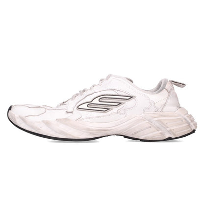 BALENCIAGA 825418 Monday Low Top Sneakers White Size EU 43