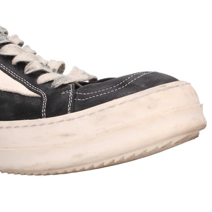 Rick Owens VINTAGE SNEAKS Leather Sneakers Size EU 42