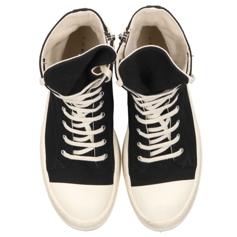 DRKSHDW MEGA BUMPER Hi-Top Sneakers Black White Size EU 45