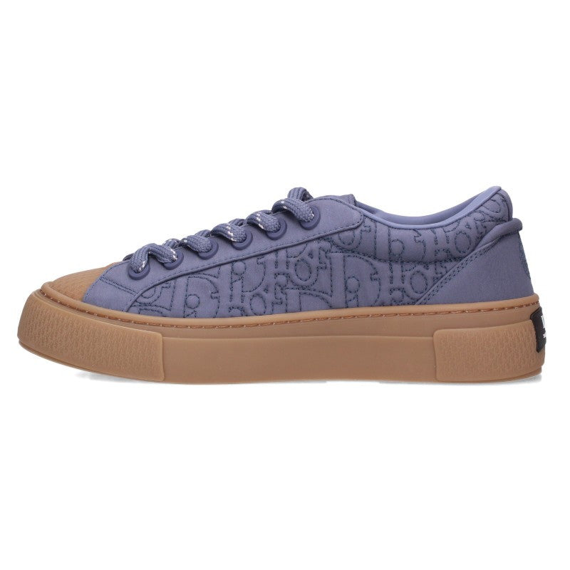 DIOR B33 Oblique Pattern Low-Top Blue Brown Size EU 42
