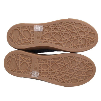 DIOR B33 Oblique Pattern Low-Top Blue Brown Size EU 42
