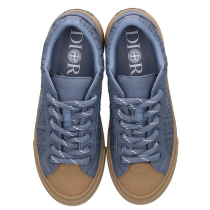 DIOR B33 Oblique Pattern Low-Top Blue Brown Size EU 42