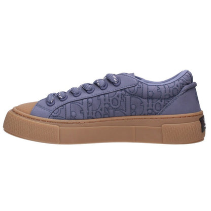 DIOR B33 Oblique Pattern Low-Top Blue Brown Size EU 42