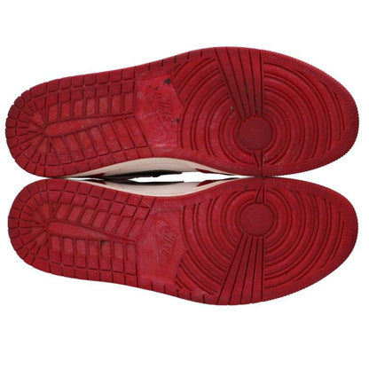 NIKE Air Jordan 1 Retro High OG Sneakers Red White Size 31cm