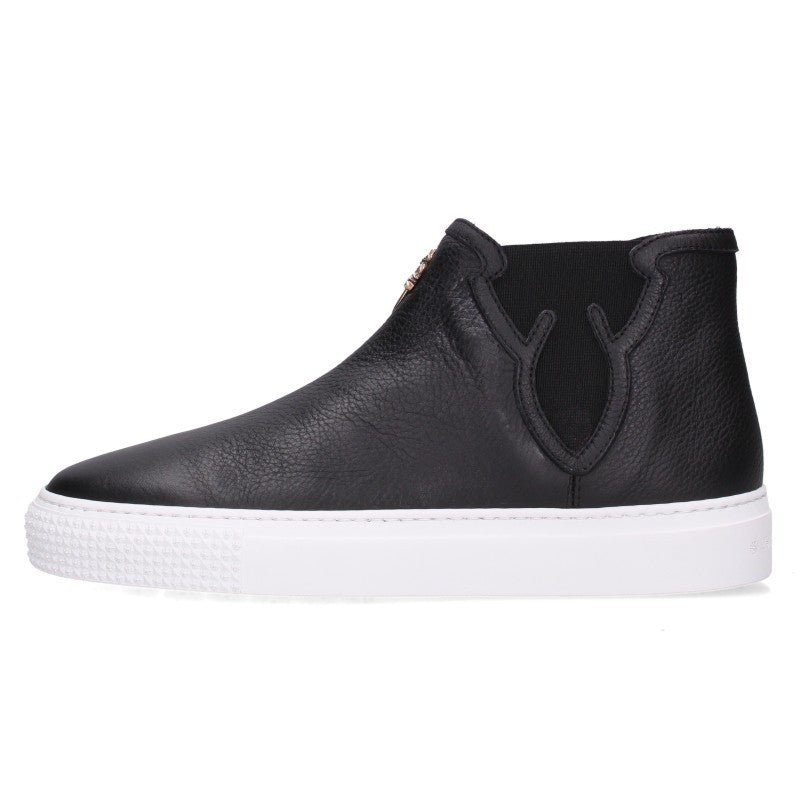 Chrome Hearts MID TOP Dagger Leather Sneakers Size EU 38
