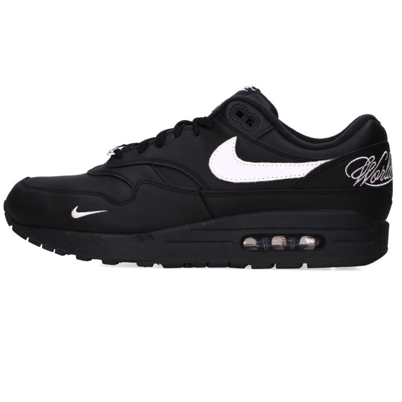 NIKE Air Max 1 '87 SP Leather Sneakers Black Size 28cm