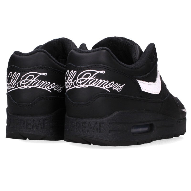 NIKE Air Max 1 '87 SP Leather Sneakers Black Size 28cm