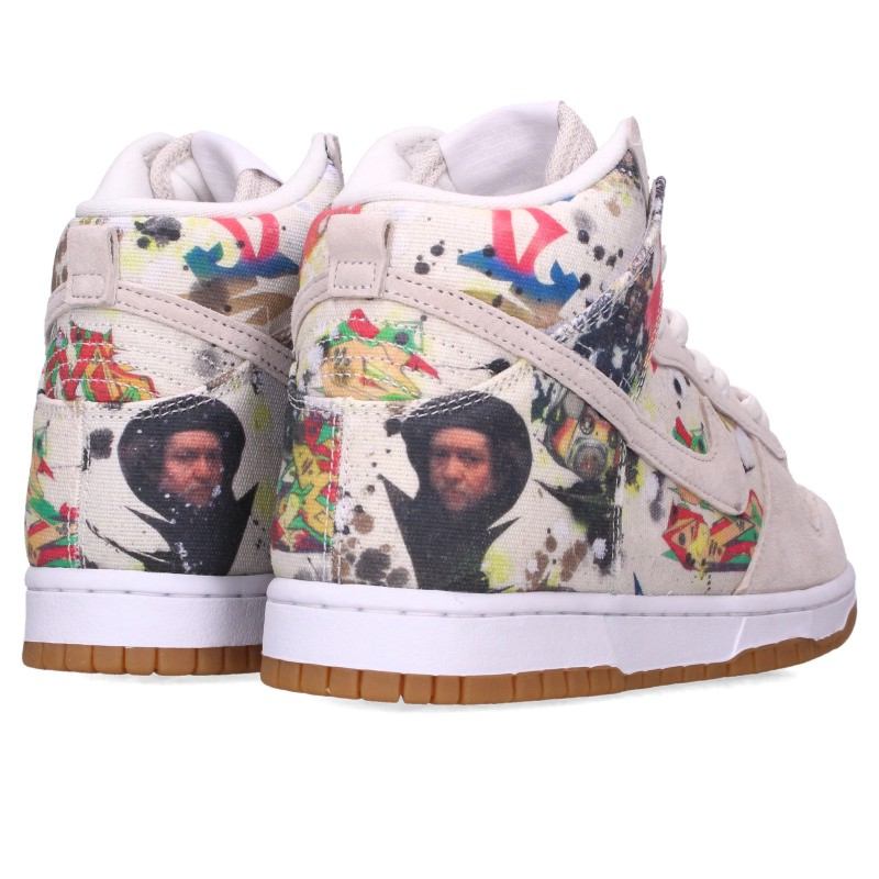 Supreme x Nike SB Dunk High Sneakers White Size 26.5cm