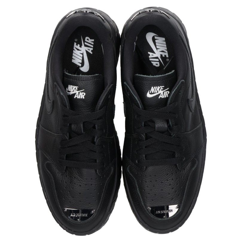NIKE Women's Air Jordan 1 Brooklyn Sneakers Black Size 26cm