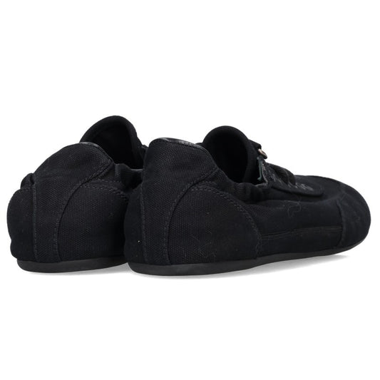 PRADA Collapse Canvas Sneakers Black Size 8.5