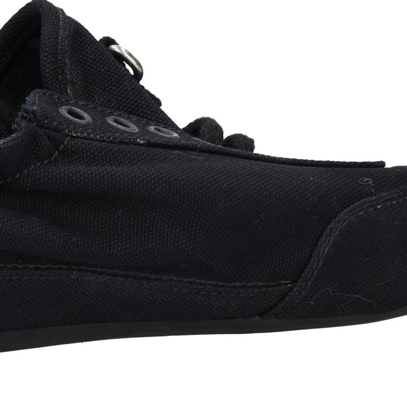 PRADA Collapse Canvas Sneakers Black Size 8.5