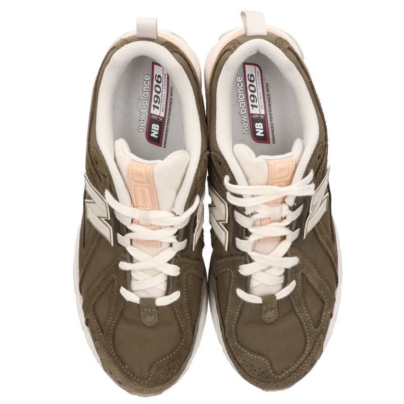 New Balance Dark Moss Suede Low-Top Sneakers Size 29cm