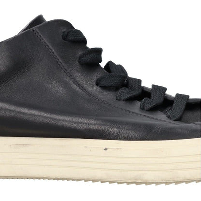 Rick Owens Black Mastodon Low-Top Sneakers Size EU 39