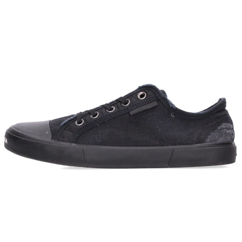 BALENCIAGA PARIS LOW TOP Canvas Sneakers Size EU 41