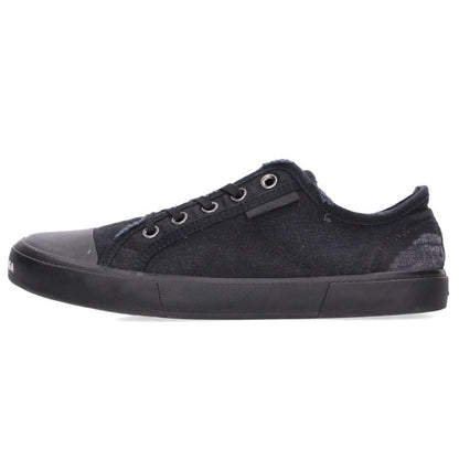 BALENCIAGA PARIS LOW TOP Canvas Sneakers Size EU 41