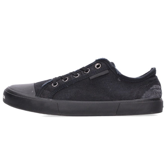 BALENCIAGA PARIS LOW TOP Canvas Sneakers Size EU 41