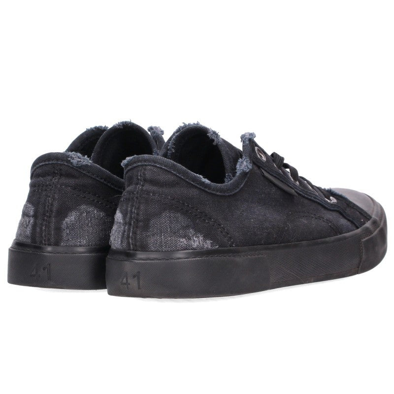 BALENCIAGA PARIS LOW TOP Canvas Sneakers Size EU 41