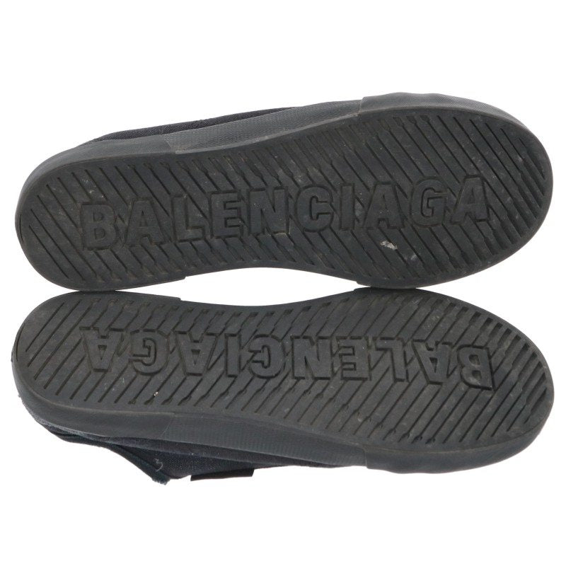 BALENCIAGA PARIS LOW TOP Canvas Sneakers Size EU 41