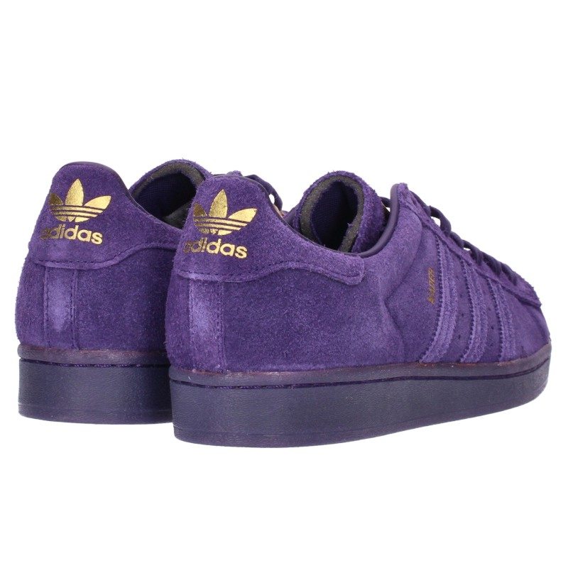 adidas KADER SYLLA SUPERSTAR ADV Purple Sneakers Size 27cm