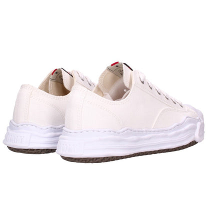 MIHARAYASUHIRO 05FW HANK Canvas Sneakers White Size EU 45