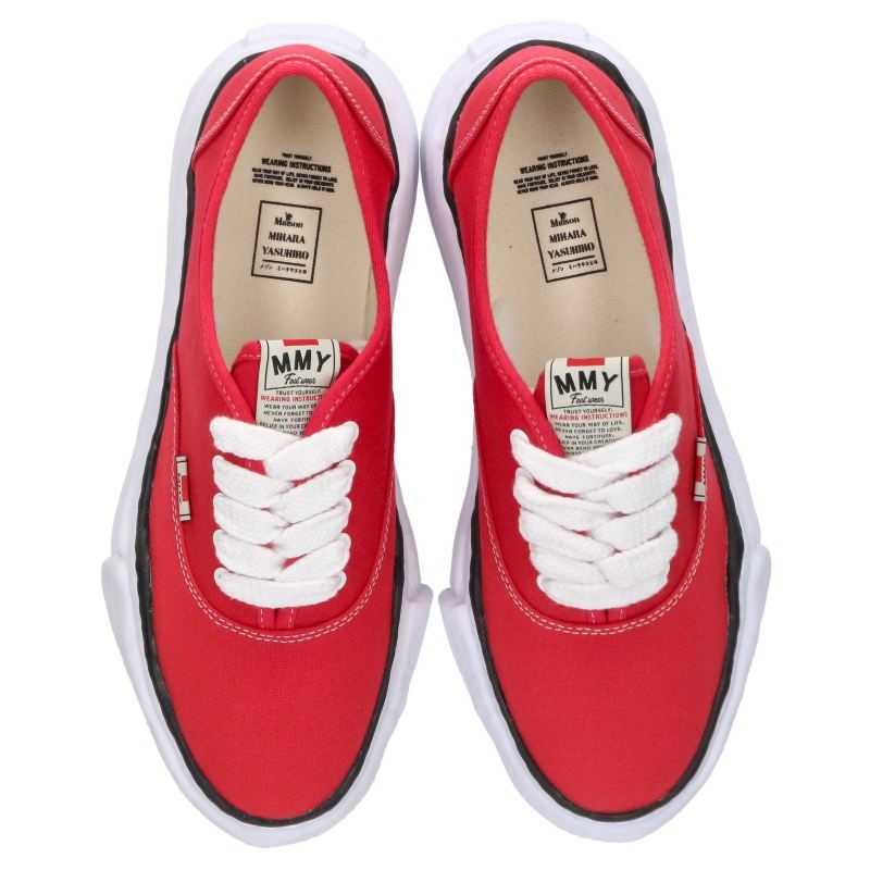 MIHARAYASUHIRO 02FW BAKER Canvas Low-Top Sneakers Size EU 45