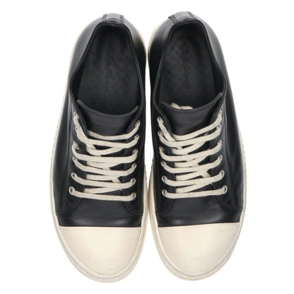 Rick Owens RAMONES LOW Leather Low-Top & White Size 41.5
