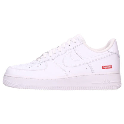 SUPREME x Nike Air Force 1 Low Leather Sneakers Size 27cm