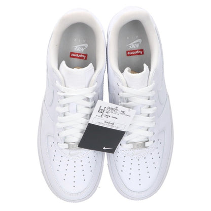SUPREME x Nike Air Force 1 Low Leather Sneakers Size 27cm
