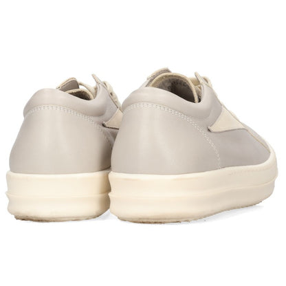 Rick Owens VINTAGE SNEAKS Leather Sneakers Gray Size 37