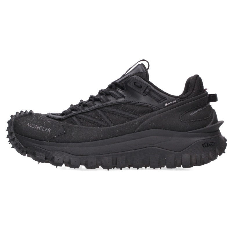 MONCLER Trailgrip GTX Vibram Black Sneakers Size EU 44